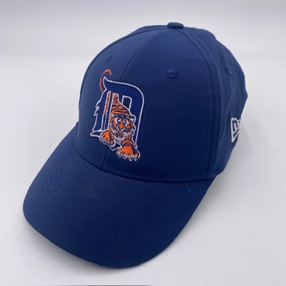 DETROIT TIGERS New Era Snapback Hat Mens OSFM Navy Blue Polyester MLB Baseball